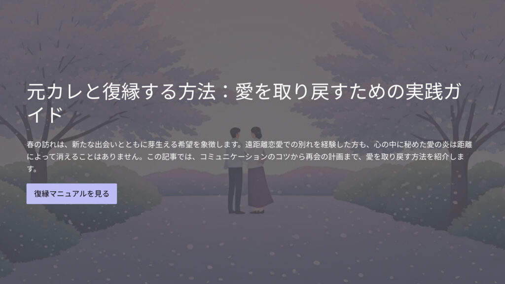 復縁