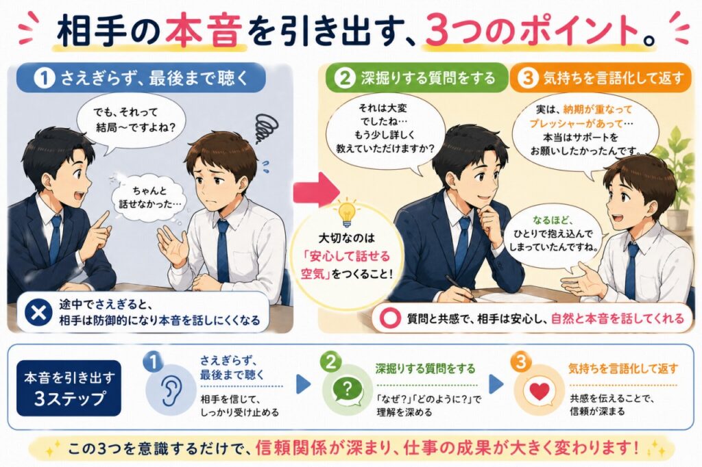 傾聴力を高める方法|プロの傾聴スキルを仕事に活かす実践テクニック 4 傾聴力を高める方法