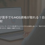 MOS資格を目指してエクセルを使いこなす!挫折しない学び方を解説 5 エクセルが苦手でもMOS資格が取れる!自宅で学べるDVD教材