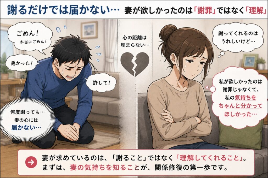 離婚の危機の乗り越え方|謝るだけでは戻らない…妻の本音を理解する方法 4 離婚の危機 乗り越え方