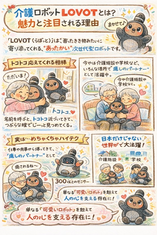 【LOVOT 3.0 支払い方法】最新モデルの進化と価格プランをわかりやすく解説! 6 次世代介護ロボットLOVOTの魅力