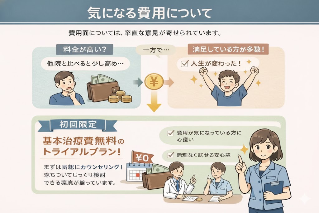 アイランドタワークリニック 福岡院の評判を徹底検証/痛み・接客・設備までリアルな口コミをジャッジ! 5 気になる費用面