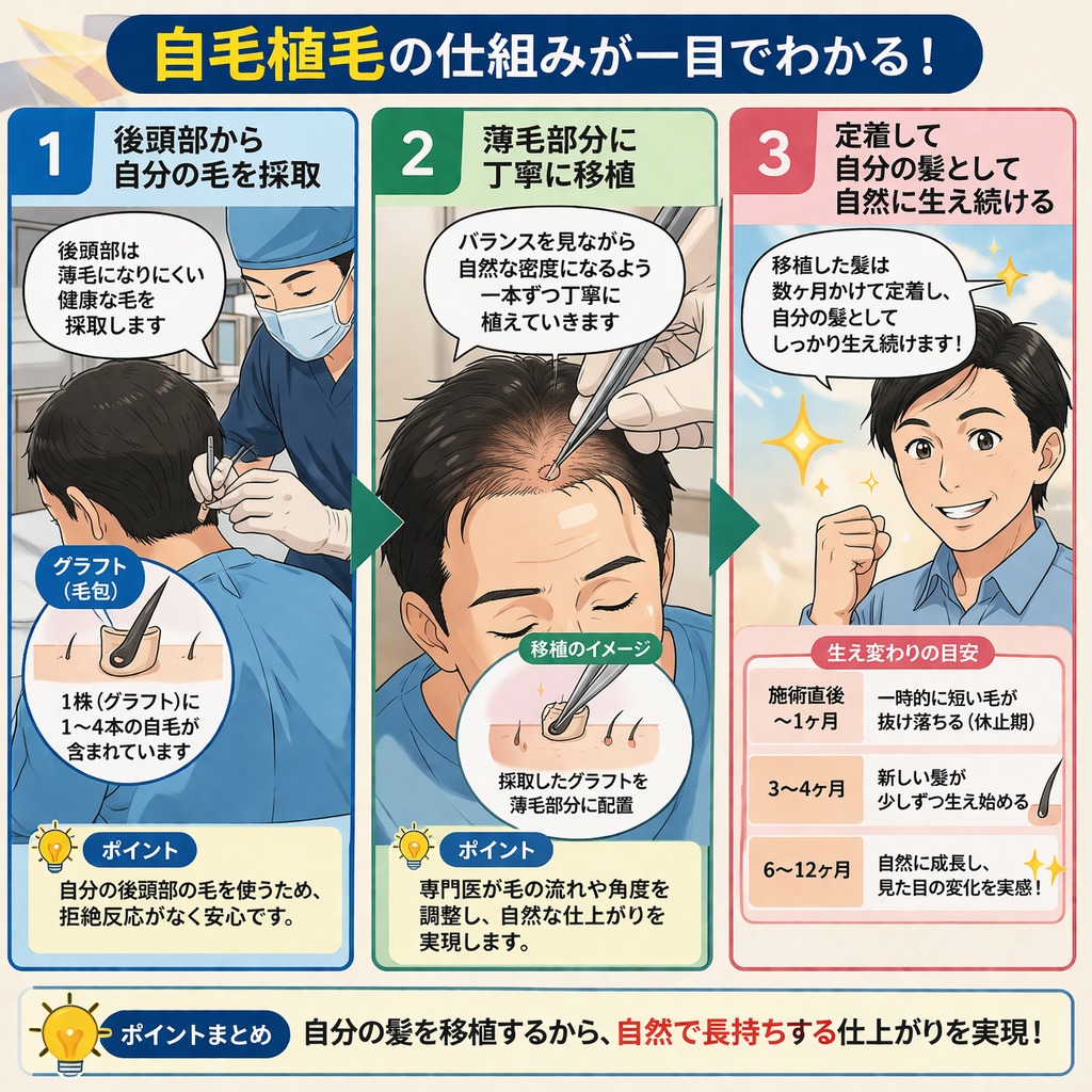 アイランドタワークリニック 自毛植毛