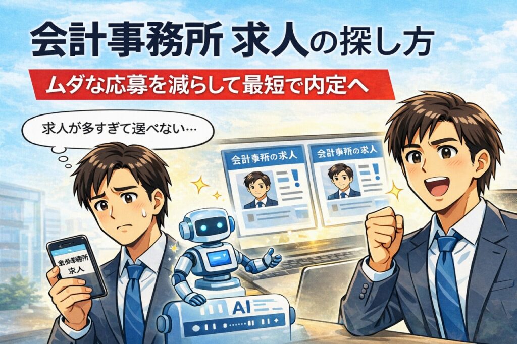 会計事務所 求人の探し方