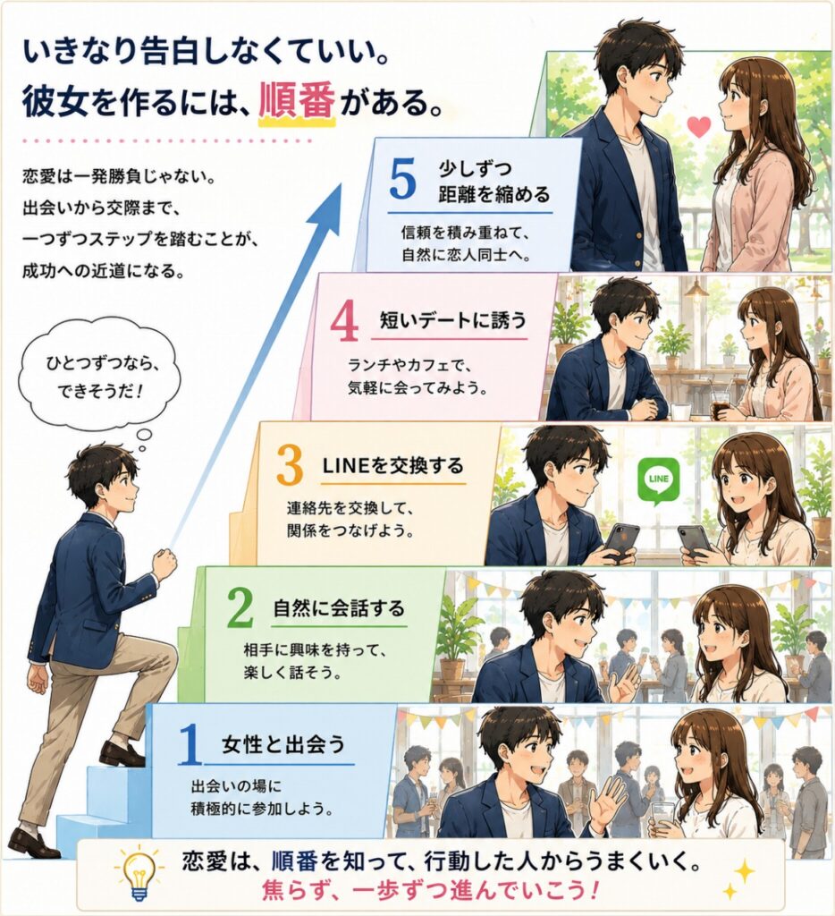 彼女の作り方がわからない社会人男性へ|恋愛経験ゼロでも彼女ができる始め方 3 彼女の作り方がわからない